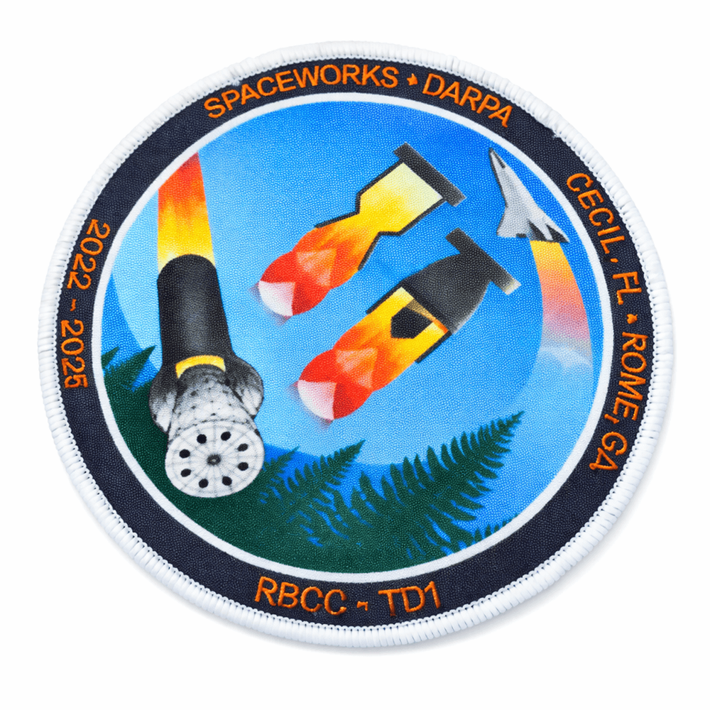 Printed + Embroidery Patch